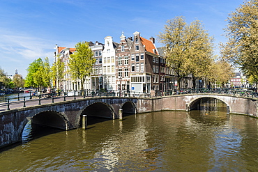 Keizersgracht Canal, Amsterdam, Netherlands, Europe