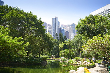 Hong Kong Park in Central, Hong Kong Island, Hong Kong, China, Asia