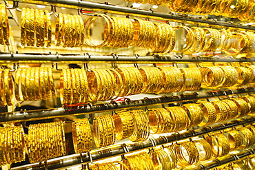 The Gold Souk, Al Ras, Deira, Dubai, United Arab Emirates, Middle East