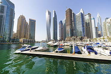 Dubai Marina, Dubai, United Arab Emirates, Middle East