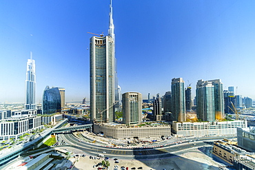 Downtown district, Dubai, United Arab Emirates, Middle East