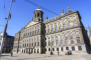 Royal Palace, Dam Square, Amsterdam, North Holland, The Netherlands, Europe