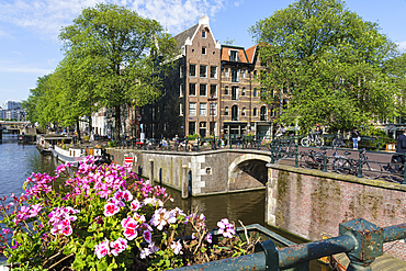 Brouwersgracht Canal, Amsterdam, North Holland, The Netherlands, Europe