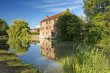 The Pocklington Canal runs for 9.5 miles (15.3 km) in the East Riding of Yorkshire, England, United Kingdom, Europe