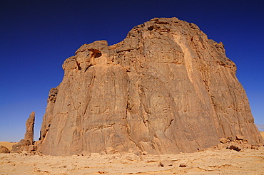 Picturesque rock formations of Tadrart Desert, Algeria