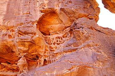 Picturesque rock formations of Tadrart Desert, Algeria