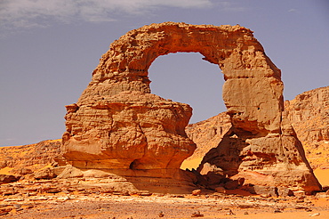 Arch of Intahek, Tadrart Desert, Algeria