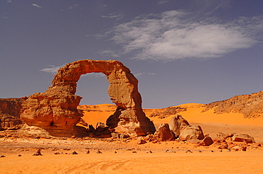 Arch of Intahek, Tadrart Desert, Algeria