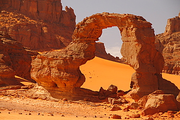 Arch of Intahek, Tadrart Desert, Algeria