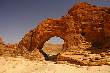 Picturesque rock formations of Ennedi, Sahara Desert, Chad