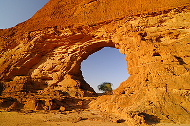 The Eye of Tokou Arch, Ennedi, Chad