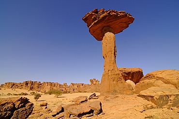 Picturesque rock formations of Ennedi, Sahara Desert, Chad