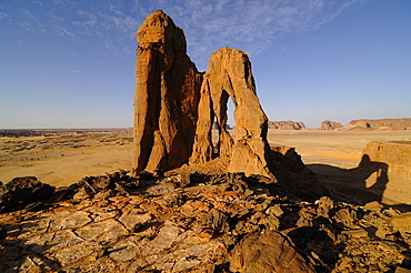 Picturesque rock formations of Ennedi, Sahara Desert, Chad