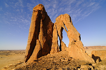 Picturesque rock formations of Ennedi, Sahara Desert, Chad