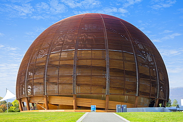 Globe of Science and Innovation, CERN, Geneva, Switzerland, Europe