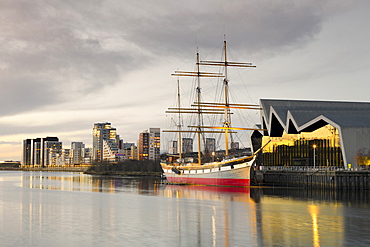 Riverside Museum, The Glenlee, River Clyde, Glasgow, Scotland, United Kingdom, Europe