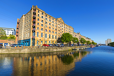 Speirs Wharf, Forth and Clyde Canal, Glasgow, Scotland, United Kingdom, Europe