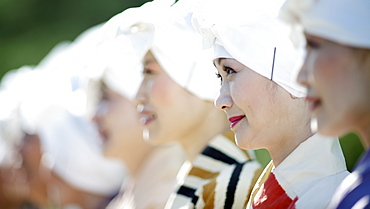 Katsura ladies, Jidai festival, Kyoto, Japan, Asia