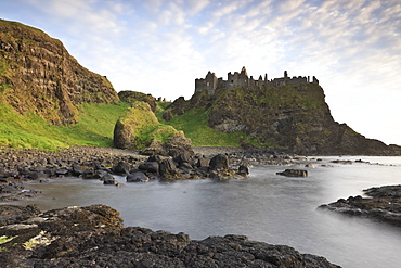 Dunluce Castle, County Antrim, Ulster, Northern Ireland, United Kingdom, Europe