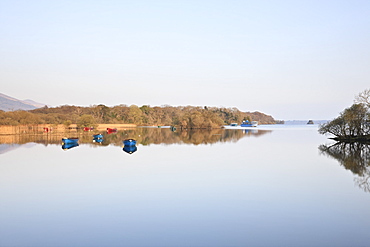 Lough Leane, Ross Bay, Killarney National Park, County Kerry, Munster, Republic of Ireland, Europe