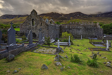 Murrisk Abbey, County Mayo, Connacht, Republic of Ireland, Europe