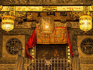 Khoo Kongsi clan temple, Penang, Malaysia, Southeast Asia, Asia