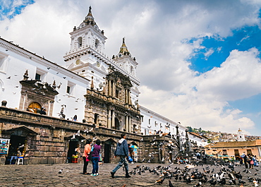 San Franscisco Church in Quito, Ecuador, South America