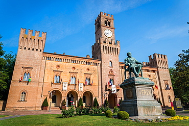 The Rocca Pallavicino in Busseto, Emilia-Romagna, Italy, Europe