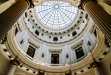 Centro Cultural Banco do Brasil hosts some of Brazil's highest-rated exhibitions in its restored 1906 building, Rio de Janeiro, Brazil, South America