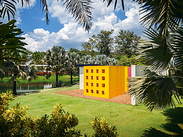 Inhotim Institute, a museum and contemporary art museum as well as a botanic garden located in Brumadhino, Minas Gerais, Brazil, South America