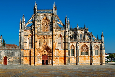 Mosteiro da Santa Maria da Vitoria (Monastery of St. Mary of the Victory), UNESCO World Heritage Site, Batalha, Leiria, Portugal, Europe