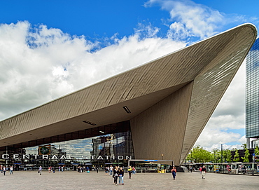 Rotterdam Centraal Station, Rotterdam, South Holland, The Netherlands, Europe