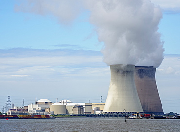 Nuclear Power Plant in Antwerp, Belgium, Europe