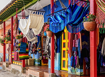 Handicrafts in Raquira, Boyaca Department, Colombia, South America