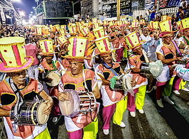 Carnival Parade in Rio de Janeiro, Brazil, South America