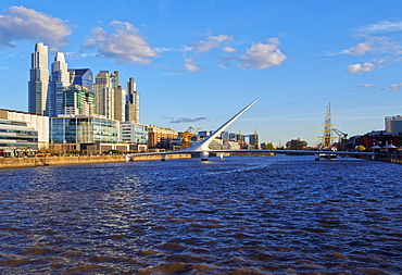 View of Puerto Madero, City of Buenos Aires, Buenos Aires Province, Argentina, South America