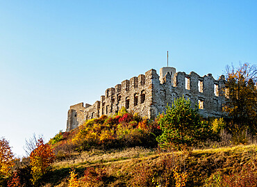 Rabsztyn Castle Ruins, Trail of the Eagles' Nests, Krakow-Czestochowa Upland (Polish Jura), Lesser Poland Voivodeship, Poland, Europe