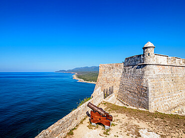 San Pedro de la Roca Castle, UNESCO World Heritage Site, Santiago de Cuba, Santiago de Cuba Province, Cuba, West Indies, Caribbean, Central America