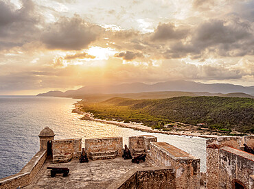 San Pedro de la Roca Castle, UNESCO World Heritage Site, Santiago de Cuba, Santiago de Cuba Province, Cuba, West Indies, Caribbean, Central America