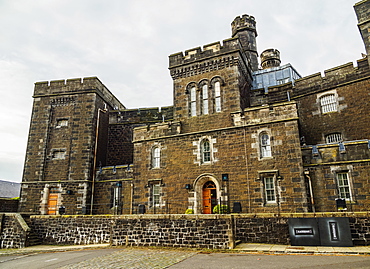 View of the Old Town Jail, Stirling, Scotland, United Kingdom, Europe