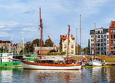 Marina Gdansk, Old Town, Gdansk, Pomeranian Voivodeship, Poland, Europe