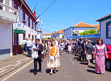 Holy Spirit Festivities, Vila Nova, Terceira Island, Azores, Portugal, Atlantic, Europe