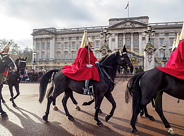 Changing of the Guard at Buckingham Palace, London, England, United Kingdom, Europe