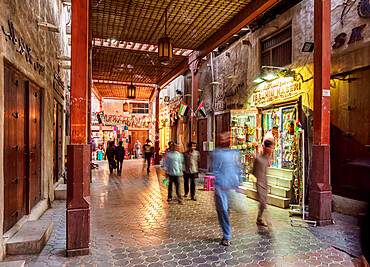 Bur Dubai Old Souk, Dubai, United Arab Emirates, Middle East