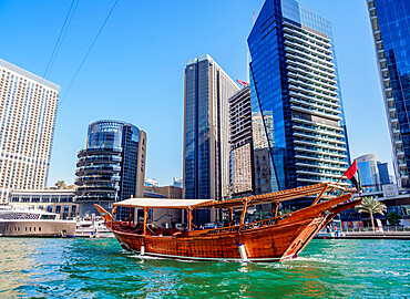 Dubai Marina, Dubai, United Arab Emirates, Middle East