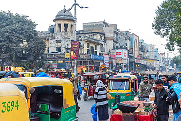 Chandni Chowk street market, New Delhi, India, Asia