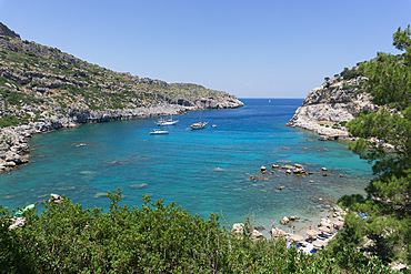 Anthony Quinn Bay, Rhodes, Dodecanese, Greek Islands, Greece, Europe