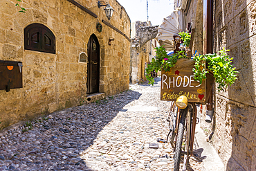 Old Town, Rhodes, Dodecanese, Greek Islands, Greece, Europe