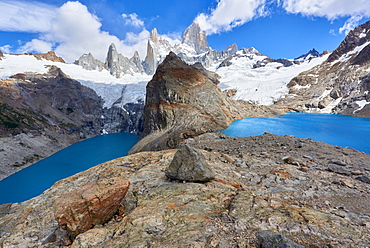 Lago de los Tres and Mount Fitz Roy, Patagonia, Argentina, South America