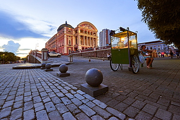 Teatro Amazonas in Manaus, Brazil, South America